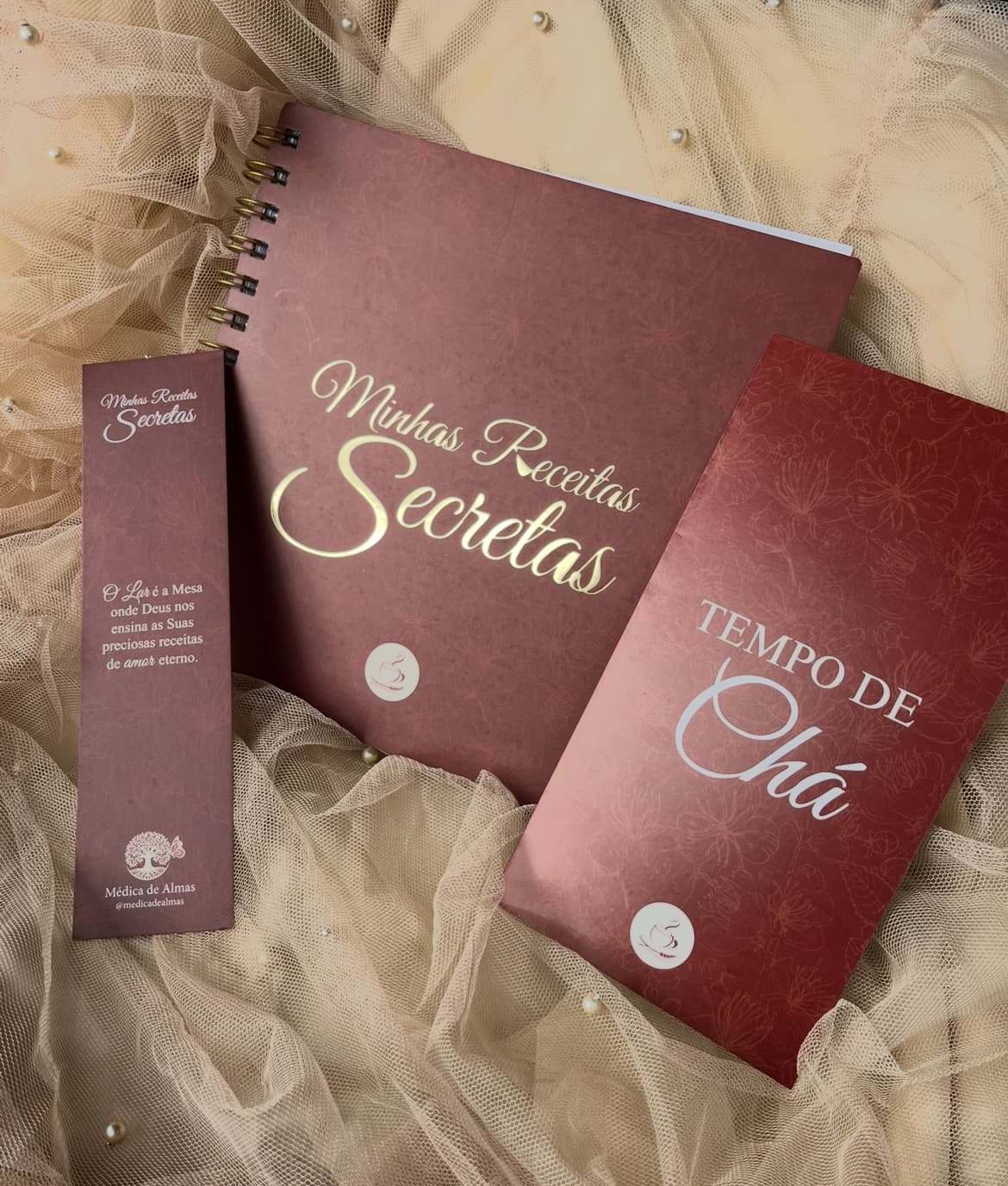 Livro de anotações Minhas Receitas Secretas