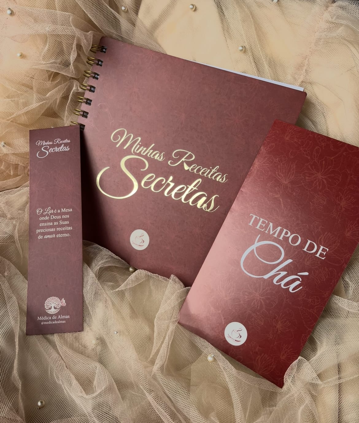 Livro de anotações Minhas Receitas Secretas
